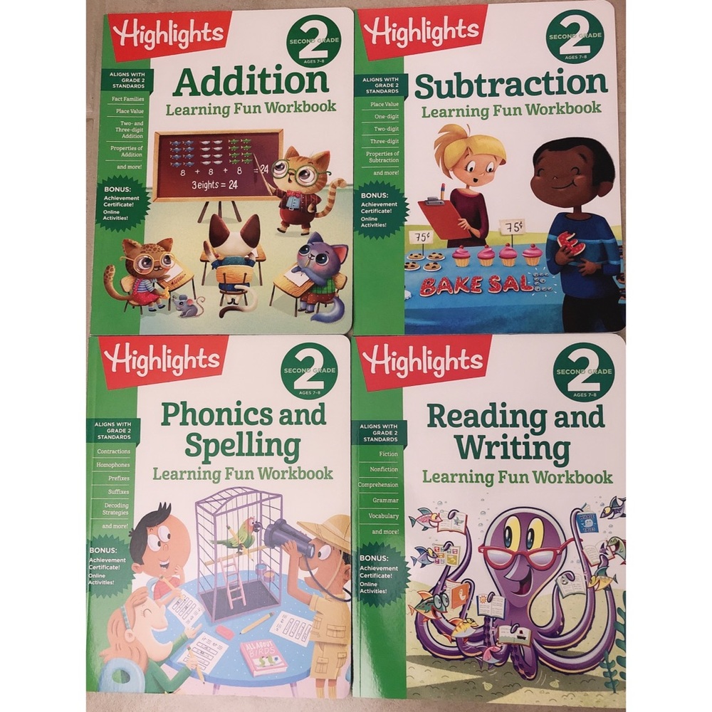 Highlights learning fun workbooks-Grade2